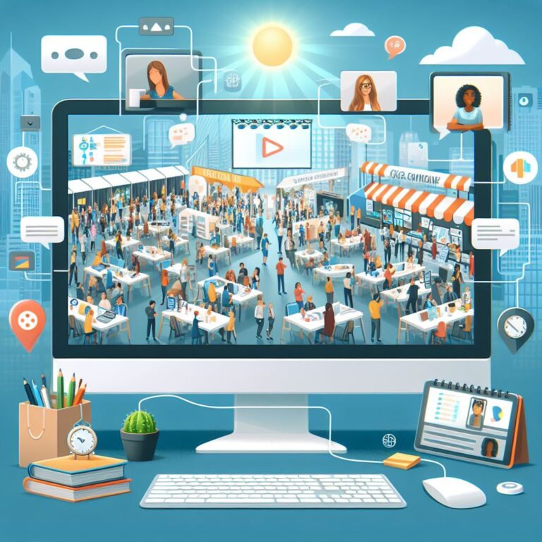 Las ferias virtuales se han convertido en un medio útil para las empresas que buscan ampliar su alcance y aumentar sus contactos con posibles clientes. Estos eventos en línea ofrecen una plataforma interactiva y dinámica que permite a las empresas conectarse con su audiencia de manera efectiva y memorable. En este artículo, te dejamos algunos consejos importantes para organizar una feria virtual.