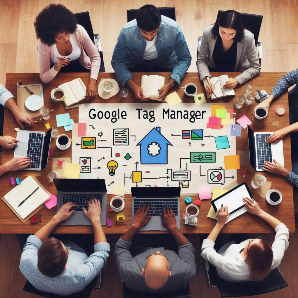 Google Tag Manager (GTM) es una herramienta gratuita de Google que permite gestionar y desplegar etiquetas de marketing en tu sitio web o aplicación móvil sin necesidad de modificar el código directamente. Las etiquetas son fragmentos de código que recopilan datos y los envían a herramientas de análisis y marketing, como Google Analytics.